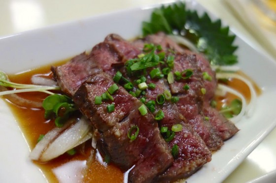 馬肉ステーキ