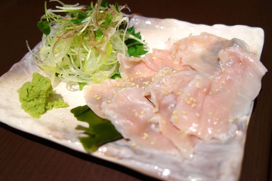 がつの昆布〆(600円)