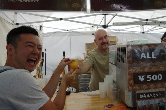 けやきひろば 春のビール祭り 2日目