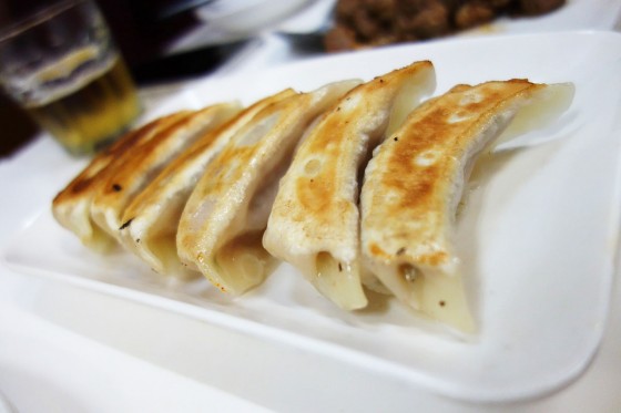 ラム肉入り餃子