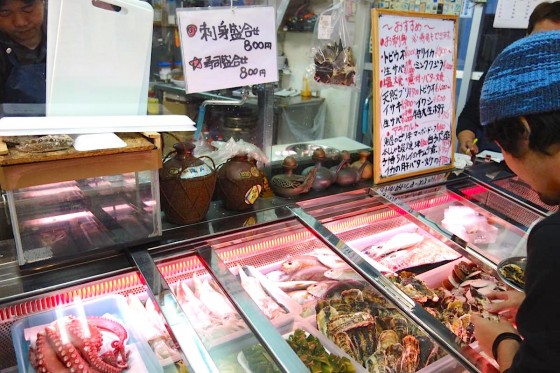 並ぶ鮮魚