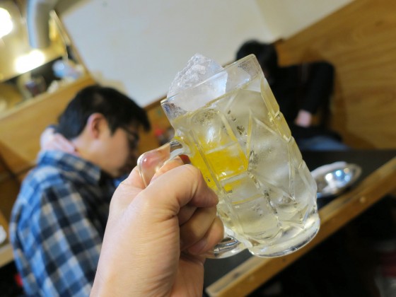 ハイボール(150円)