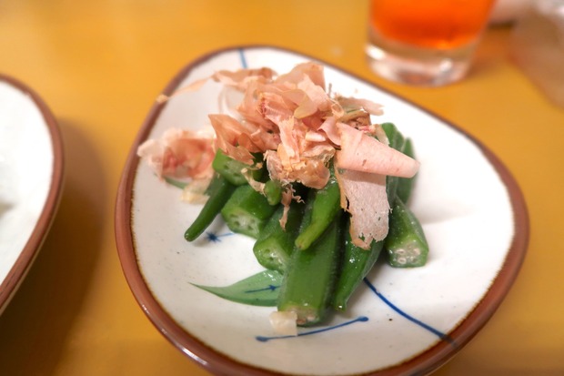 オクラ浅漬け(300円)