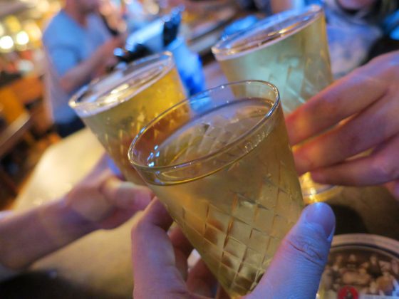 サイダーで乾杯!