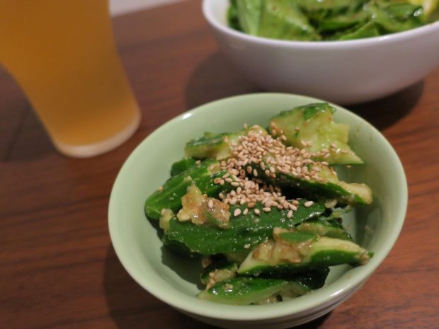 胡麻をかけて完成!