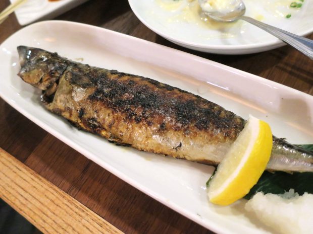 トロサバの炙り(480円)