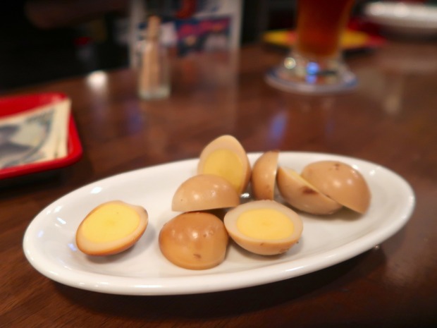 ウズラの燻たま(300円)