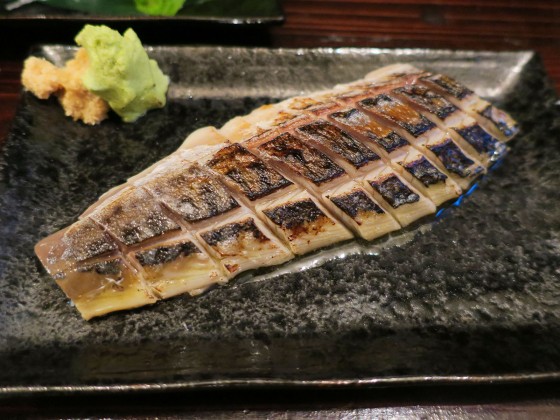 炙りしめ鯖(880円)