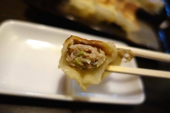 餡の味は濃いめ、皮は厚め