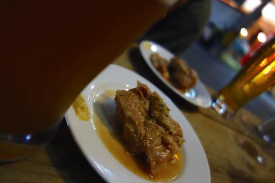 チキンのクラフトビール煮
