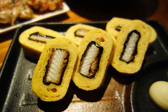 うなぎ入り玉子焼(680円)
