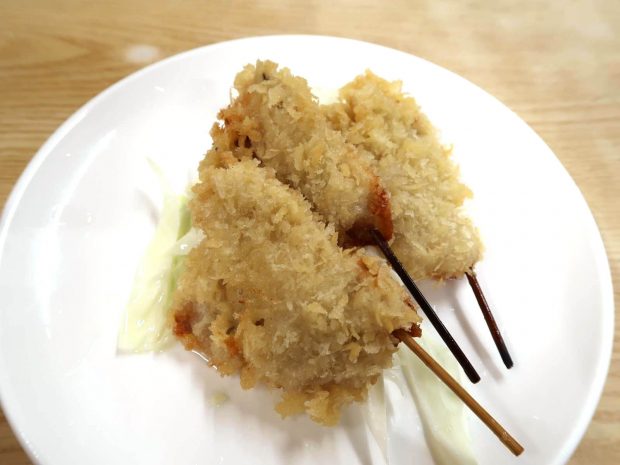 串かつ(300円)