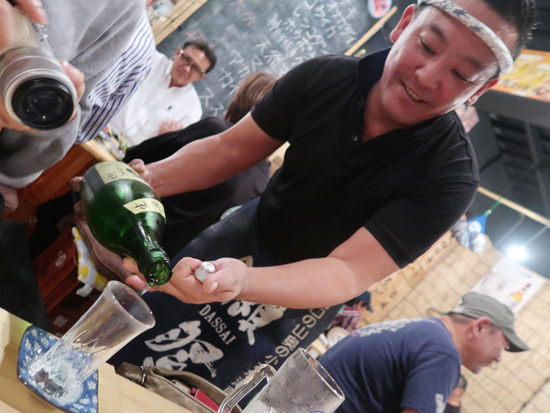 日本酒を!