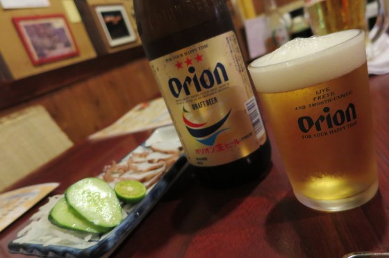 瓶ビールもあります