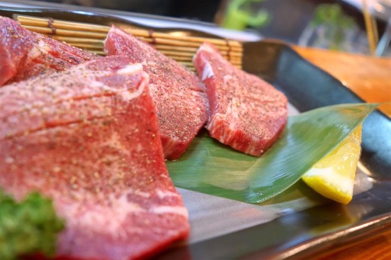 分厚い牛タン