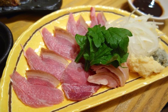 山羊刺し盛り合わせ