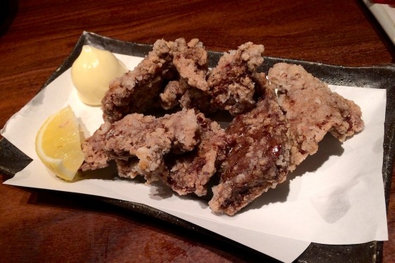 くじらの竜田揚げ
