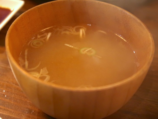 〆はお味噌汁