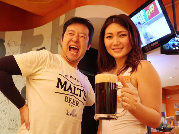 ビール来ました!