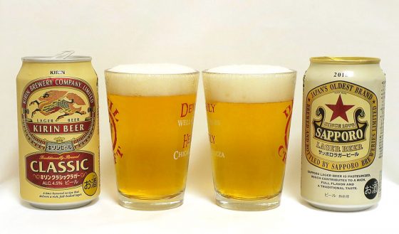 生じゃないビールを飲み比べ