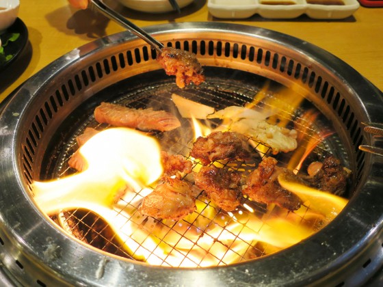 焼きます!