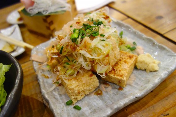 島豆腐の厚揚げ(480円)