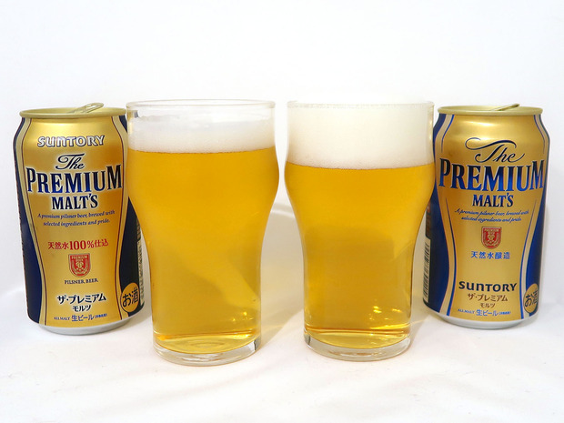 新旧プレモル飲み比べ