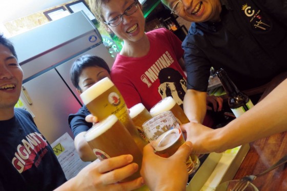 乾杯!