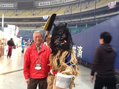 社長となまはげの2ショット! 社長となまはげの2ショット!