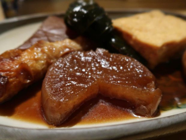 出汁の染みたおでん