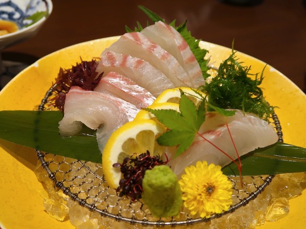 伊達真鯛お造り(1,280円)