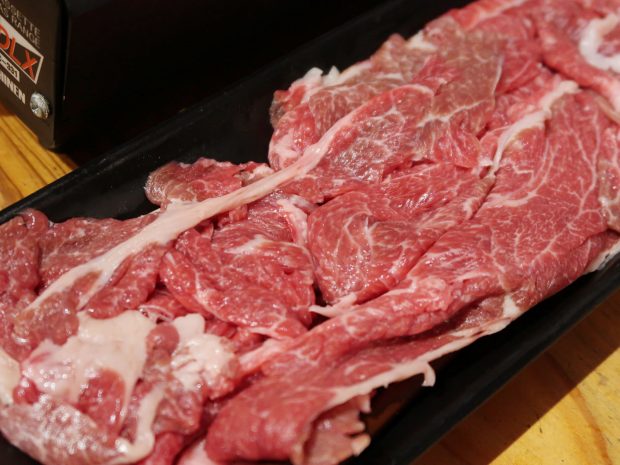 このお肉を…