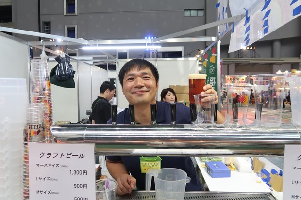 みちのく福島路ビール 吉田さん