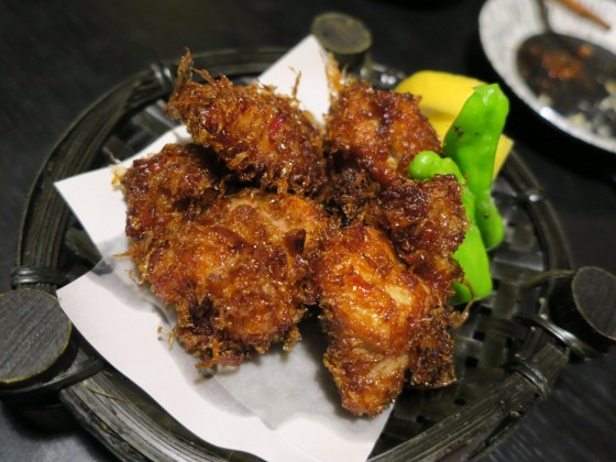 鶏のおかか揚げ