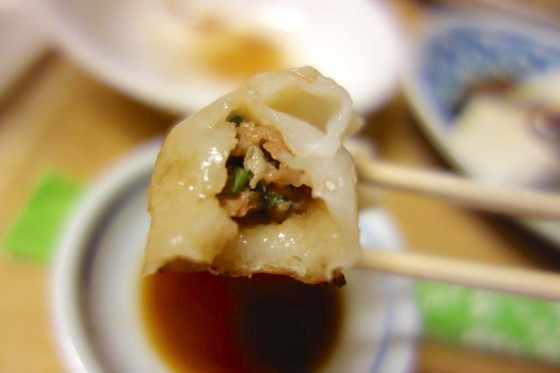 皮は厚め