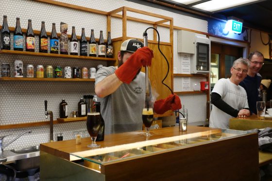 ビールの実験室?