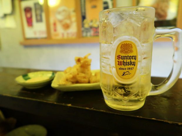 ハイボールとからあげ
