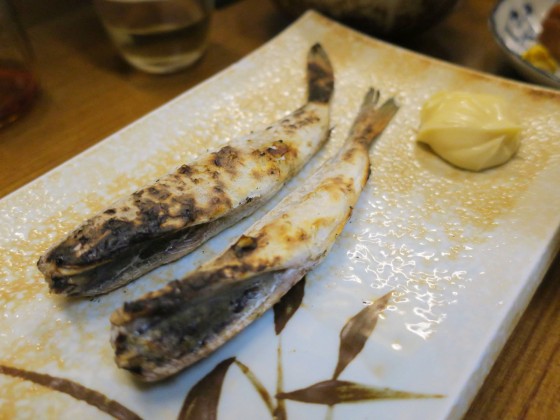 氷下魚(350円)