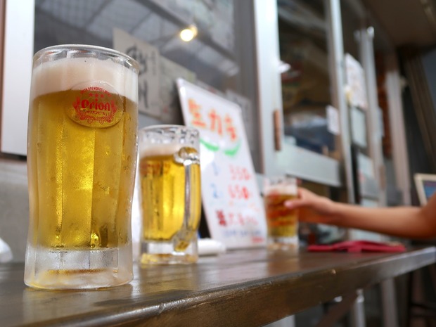 ビールはオリオン