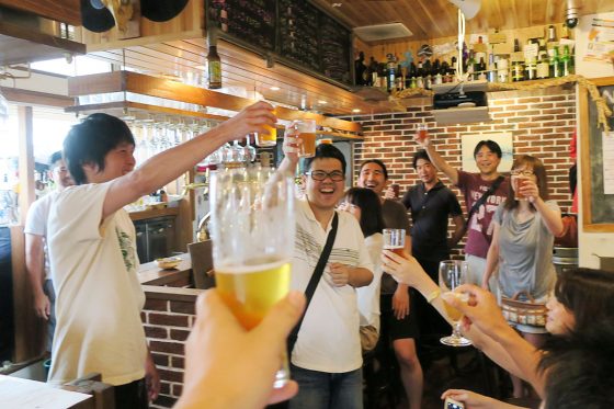 乾杯!