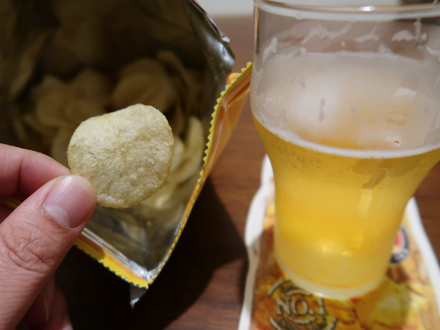 KALDI クミンポテトチップスはビールにも合います!