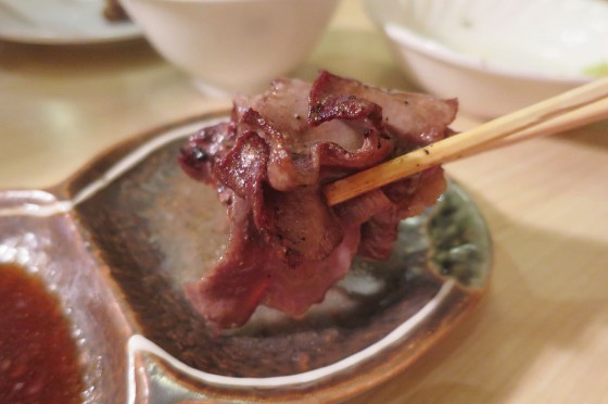 タン重ねて…