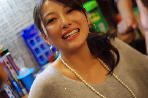酔っ払い美人