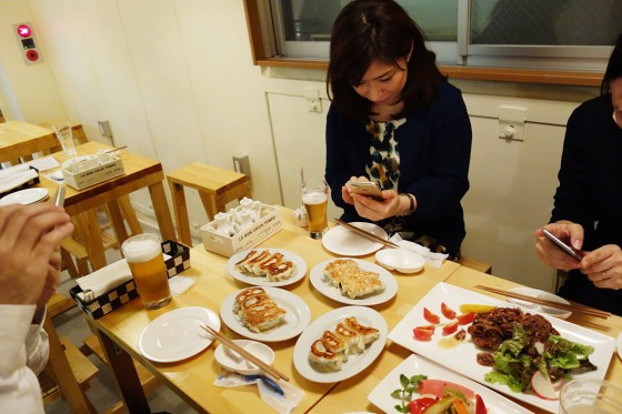 餃子撮影会