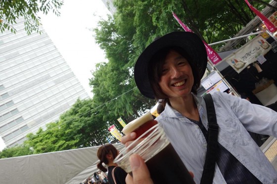 けやきひろば 春のビール祭り
