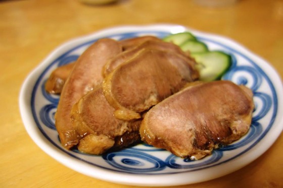 茹で豚タン