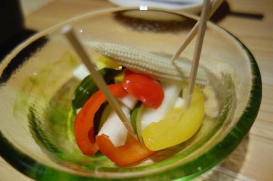 ポリポリお野菜のピクルス(400円)