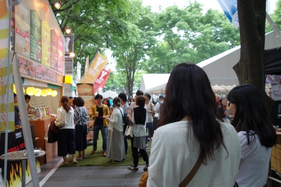 けやきひろば 春のビール祭り 2日目