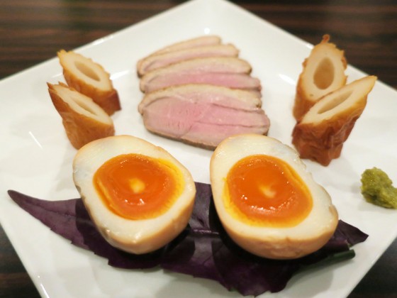 薫製の盛り合わせ3点(480円)