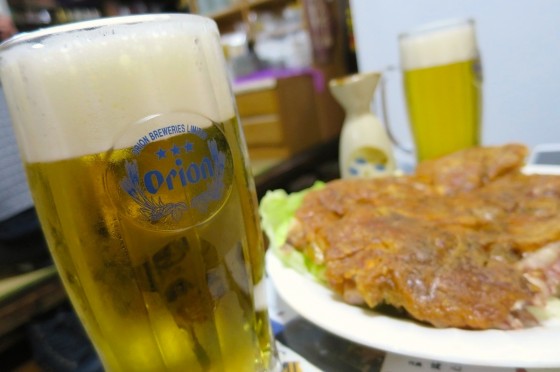 ここはビールで!